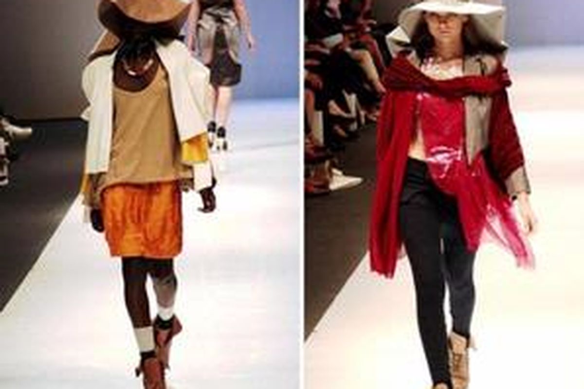 Rancangan Anindya Intan untuk Star Creation yang mengangkat tema pramuka.