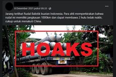 [HOAKS] Truk Mengangkut Rudal Balistik Buatan Indonesia