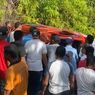 Tergelincir, Mobil Angkot Terguling di Tanjakan Desa Asililu, Maluku Tengah, 1 Tewas