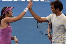 Pasangan Martina Hingis dan Roger Federer di Olimpiade 2016 