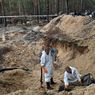 Ukraina Temukan 450 Mayat di Kuburan Massal di Izyum, Rusia: Itu Bohong