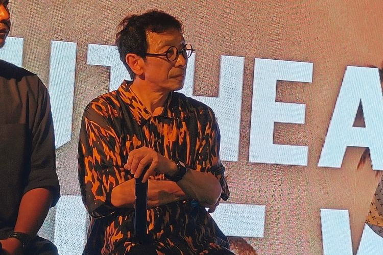 Kikuo Ibe, pendiri G-Shock di acara ulang tahun 40 tahun G-Shock di Bali , Sabtu (2/12/2023)