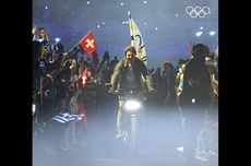 Aksi Berbahaya Tom Cruise Lompat dari Atap di Penutupan Olimpiade 2024