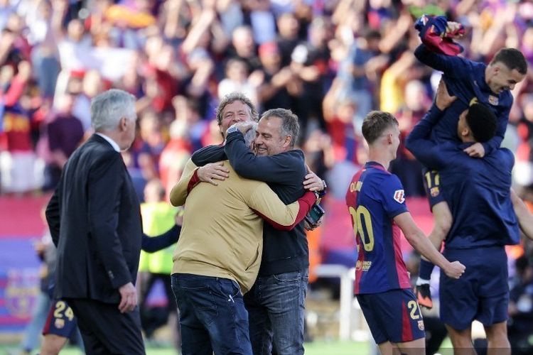 Hansi Flick Ungkap Rahasia Barcelona Juara Liga Spanyol