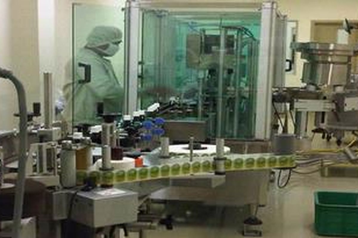 Proses produksi di PT.Deltomed Laboratories Wonogiri, Jawa Tengah