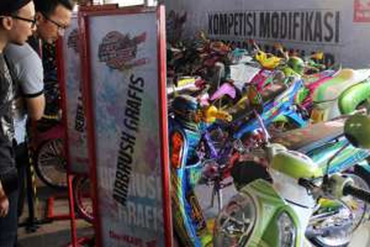 Honda Modif Contest berlanjut di Cirebon, Jawa Barat.