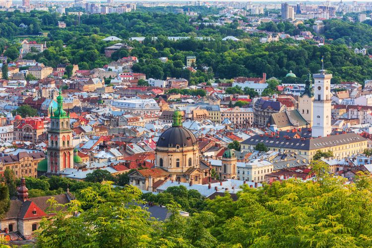 Kota Lviv di Ukraina, warisan dunia versi UNESCO yang terancam akibat perang Rusia-Ukraina