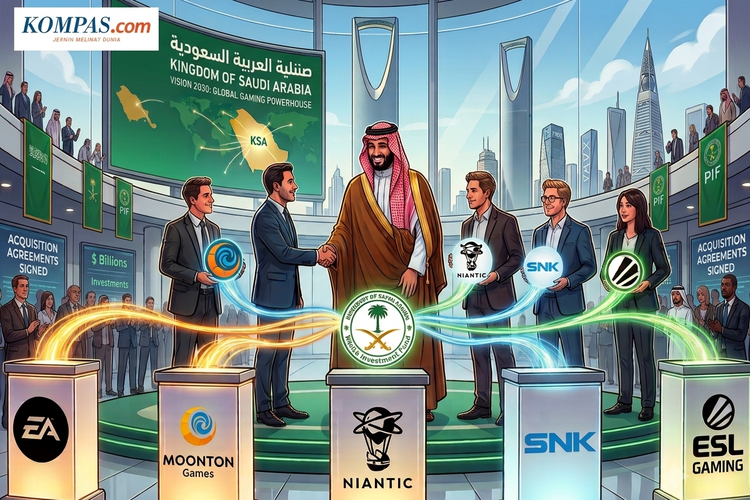 5 Perusahaan Game yang Diakuisisi Arab Saudi, dari Induk Mobile Legends hingga EA