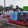 Ratusan Tenaga Honorer Demo di Monas, Tak Ada Pengalihan Lalu Lintas