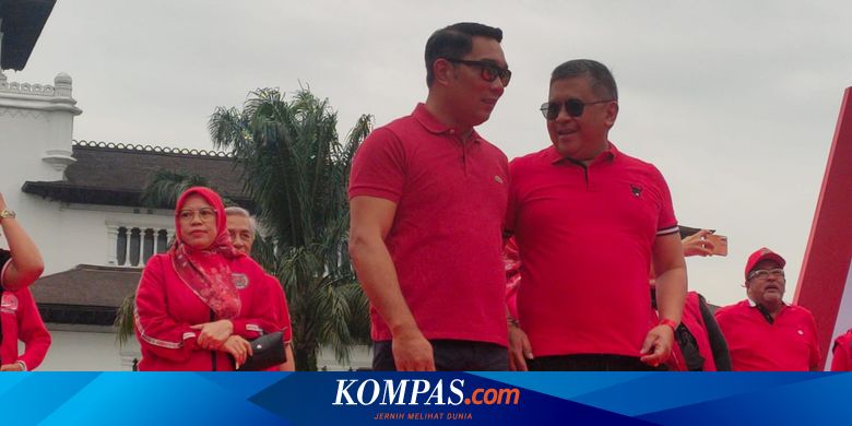 Ridwan Kamil Sampaikan Pantun Ulang Tahun untuk Megawati