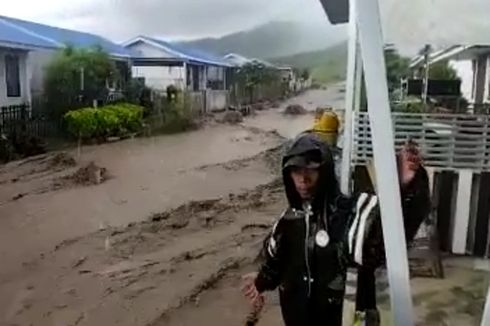 Hunian Penyintas Gempa di Kota Palu Diterjang Banjir