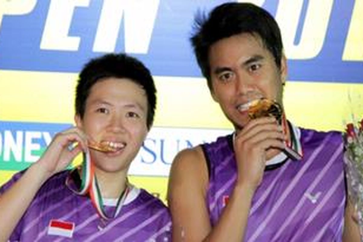 Liliyana Natsir dan Tontowi Ahmad