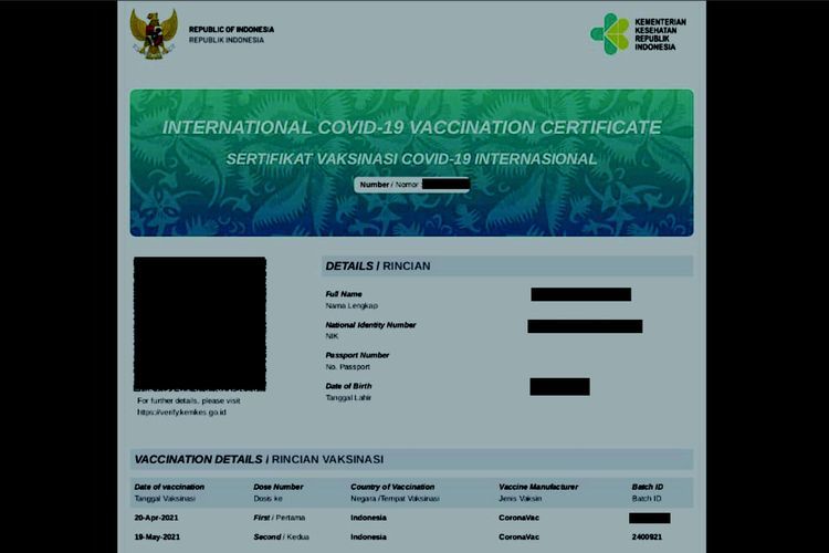 Cara cek dan download sertifikat vaksin Internasional di aplikasi PeduliLindungi dengan mudah