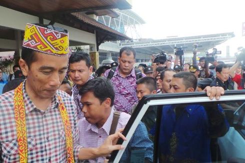 Jokowi Takjub terhadap Antusiasme Pendukung di Pontianak