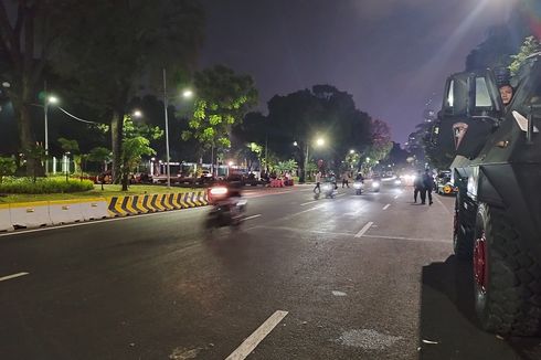 Senin Malam, Jalan Medan Merdeka Barat Dibuka Sepenuhnya Usai Sidang MK