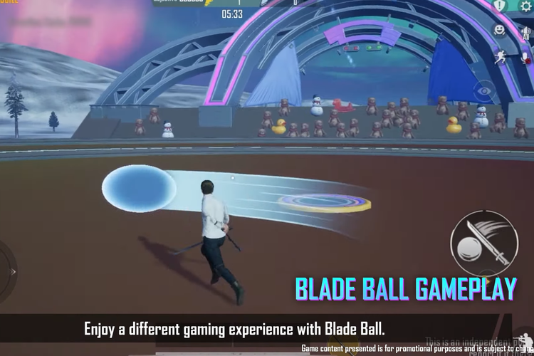 Mode Blade Ball di PUBG Mobile 3.0