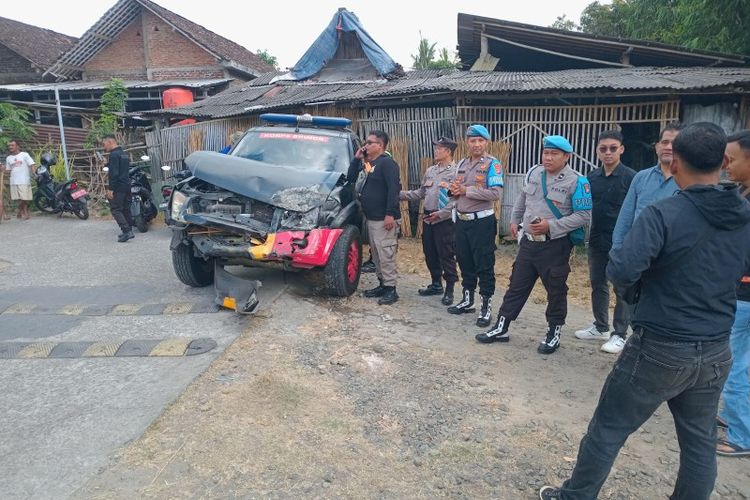 Mobil Dinas Brimob Terserempet KA Bandara di Bantul, Polisi Pastikan Tak Ada Korban Jiwa
