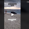 Video Pajero Sport Terjebak di Pantai dan Terseret Ombak