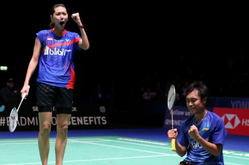 Hasil Indonesia Open 2019, Nyaris Kalah, Hafiz/Gloria Akhirnya Lolos
