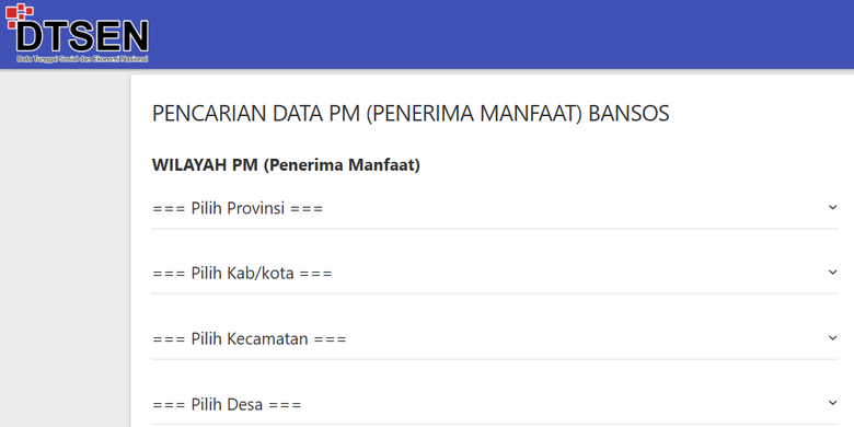 Laman resmi cekbansos.kemenkos.go.id. Laman resmi DTSEN cek bansos Kemensos. Cara cek penerima PBI JK 2026. PBI JKN 2026. PBI JK BPJS Kesehatan 2026. Cara cek penerima PBI JKN 2026.