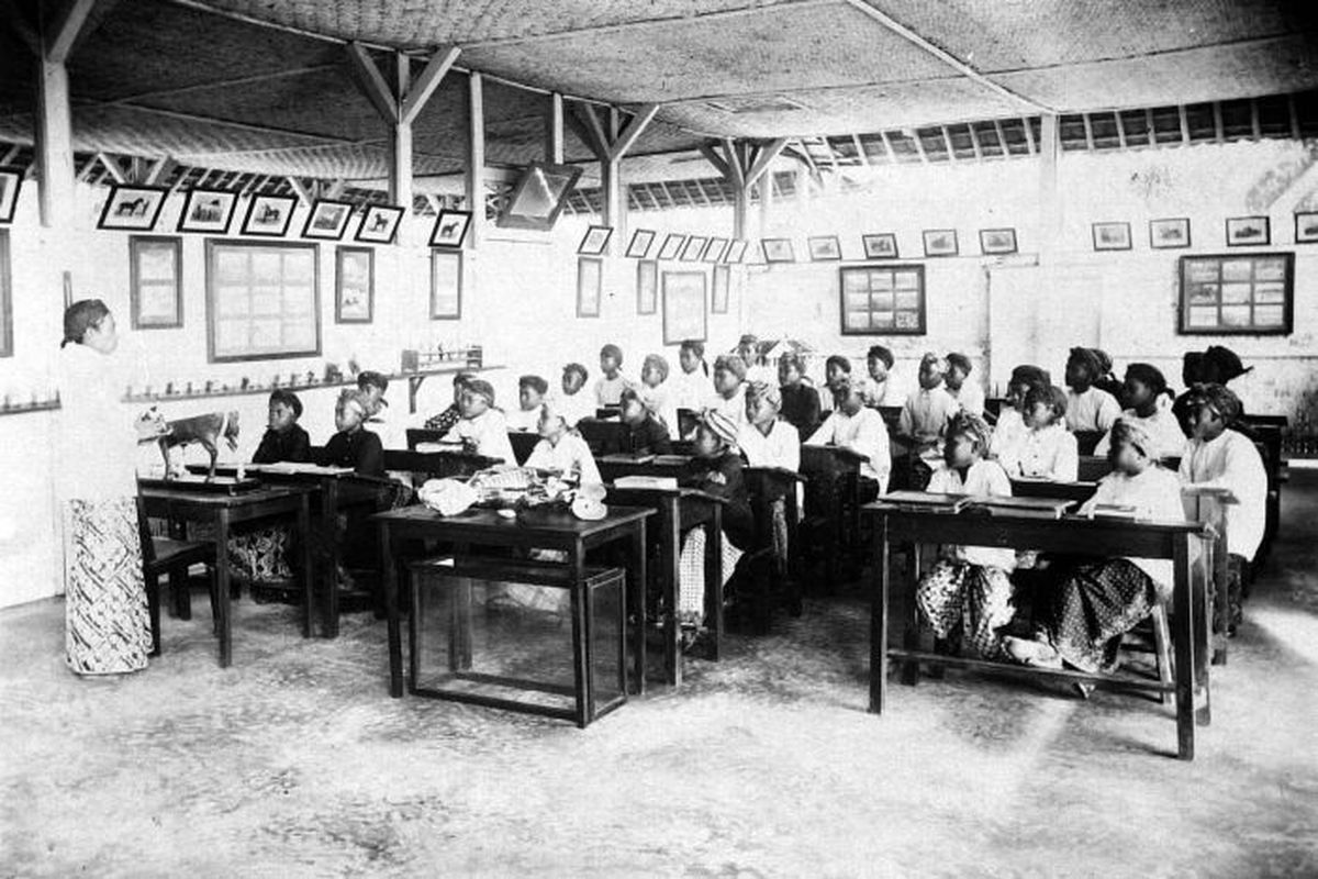 Sekolah pertanian untuk Indonesia sebagai salah satu program dari Politik Etis.