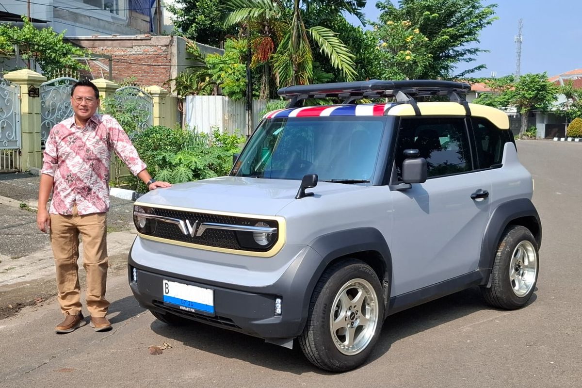 Nico Hartono, pengguna Vinfast VF3 asal Tangerang.