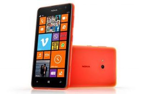 Nokia Rilis Lumia 625, WP8 Bongsor Harga Murah