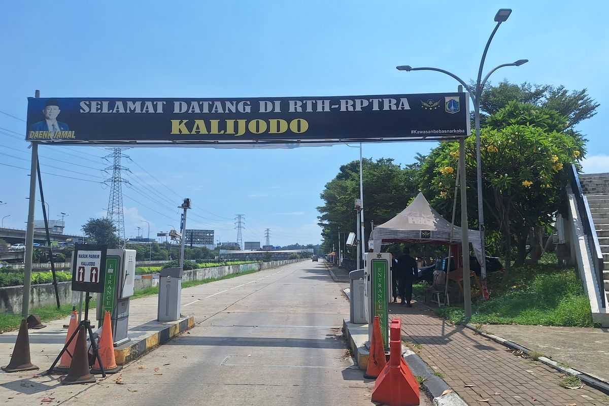 Cegah hilangnya motor, pengelola RTH Kalijodo akan pasang CCTV. Kamis (27/6/2024).