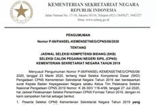 SKB CPNS Kemensetneg Dilaksanakan Online, Ini 3 Tes yang Harus Dilalui