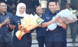 Pimpin Apel Terakhir, Khofifah Minta Jajarannya Jaga Kinerja dan Rampungkan PR Pemprov Jatim