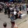 Polisi Bubarkan Paksa Massa yang Demo Tolak Harga BBM di DPRK Aceh Barat