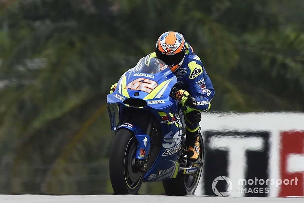 Alex Rins di GP Malaysia.