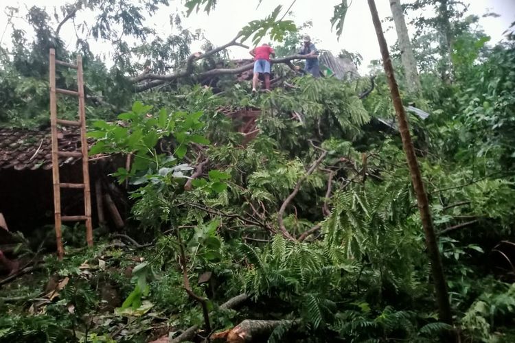 Puting Beliung Rusak Rumah dan Tiang Listrik di Suruh Semarang, Ini Rinciannya