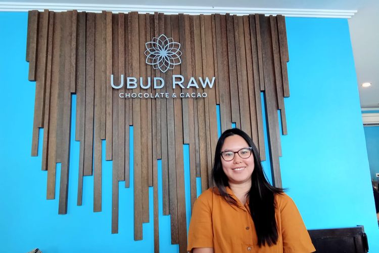 Olivia Putri Co-Founder Ubud Raw saat ditemui di Bali, Kamis (29/12/2023).