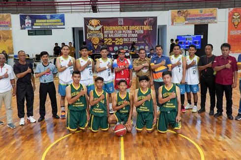 Buka Turnamen Basket Antar Klub Se-Kaltara, Gubernur Zainal: Ini Merupakan Sejarah