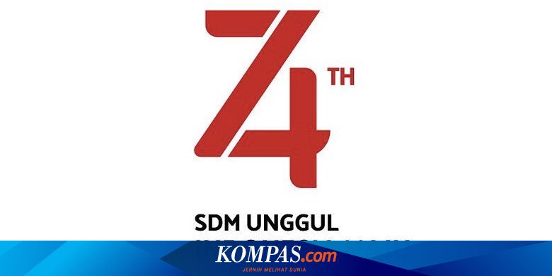 Cerita Di Balik Seleksi Pembuatan Logo Hut Ke 74 Ri Halaman All Kompas Com