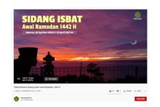 Link Live Streaming Sidang Isbat Penentuan Awal Puasa 2021, Dimulai Pukul 16.45 WIB