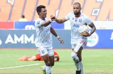 Hasil Persija Vs Arema FC: Firza Andika Kartu Merah, Gustavo Dwigol, Skor Imbang 2-2