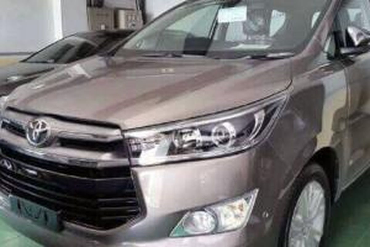 All-New Kijang Innova ditemukan di diler Toyota di Jakarta Utara.