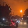 Warga Cilegon Dibikin Heboh Saat Langit Memerah di Malam Hari, Ternyata Ini Penyebabnya