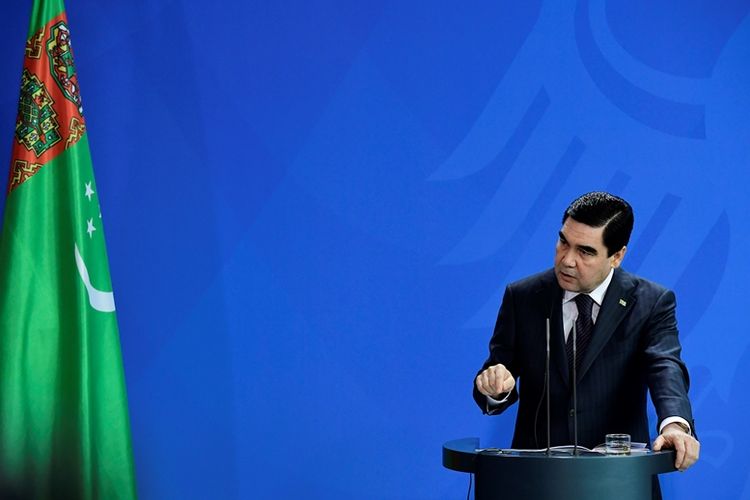 Presiden Turkmenistan Gurbanguly Berdymukhammedov.