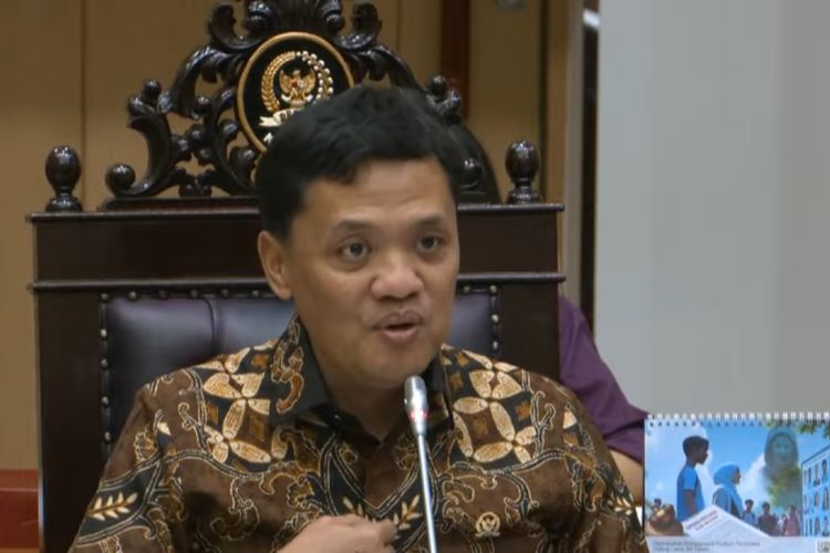 Ketua Komisi III DPR RI Habiburokhman dalam Rapat Dengar Pendapat Umum (RDPU) di Ruang Rapat Komisi III DPR RI, Rabu (18/6/2025).