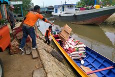 Tetapkan Status Siaga Bencana Musibah Angin Puting Beliung, BPBD Nunukan Salurkan Bantuan ke Desa Sekaduyon Taka