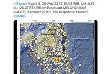 Gempa Terkini: Gempa M 5,8 Guncang Kepulauan Talaud hingga Miangas