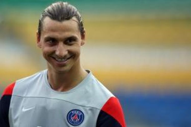 Striker Paris Saint-Germain, Zlatan Ibrahimovic.