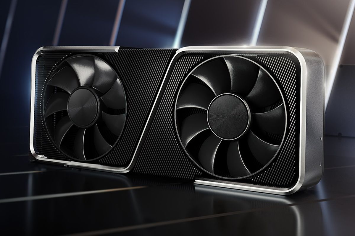 Ilustrasi Nvidia GeForce RTX 3090.