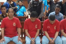 Hakim PN Batam Vonis Mati 3 Penyelundup 1 Ton Sabu Asal Taiwan