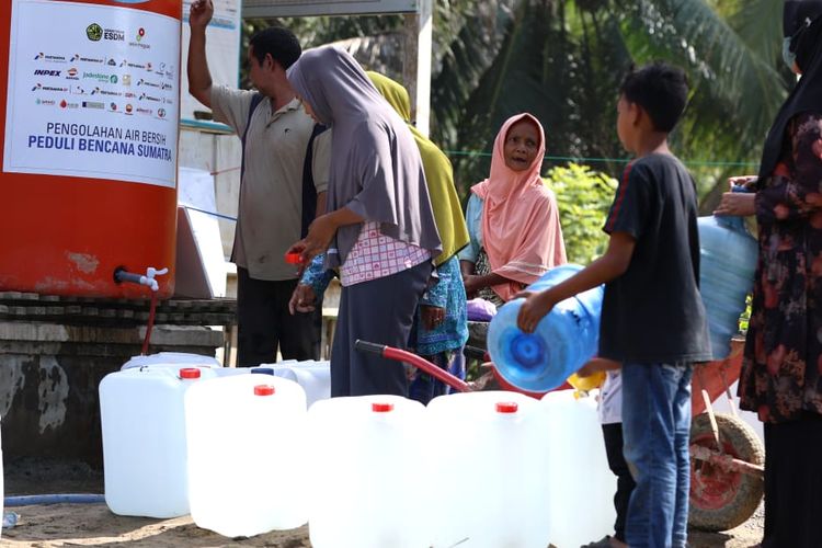 Akses Air Bersih di Aceh, Peran Hulu Migas Saat Krisis Bencana