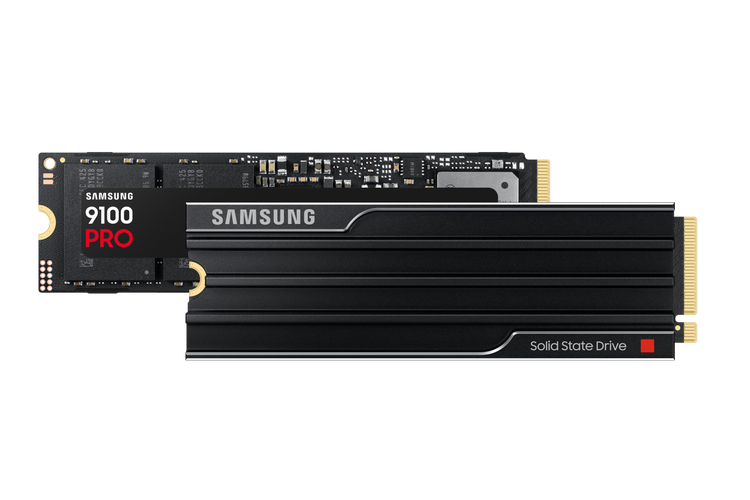 Ilustrasi Samsung SSD 9100 Pro.