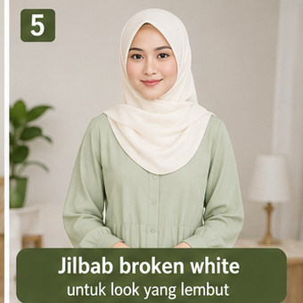 Bingung baju hijau cocok dengan jilbab warna apa? Simak 15 inspirasi warna jilbab yang bikin tampilan makin fresh dan elegan.